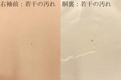 平和屋着物■訪問着　鼓花文　暈し染め　正絹　逸品　BAAX6624hj