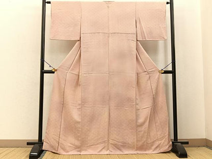 平和屋着物■上質な小紋　青海波地紋　暈し染め　正絹　逸品　BAAX6629hj