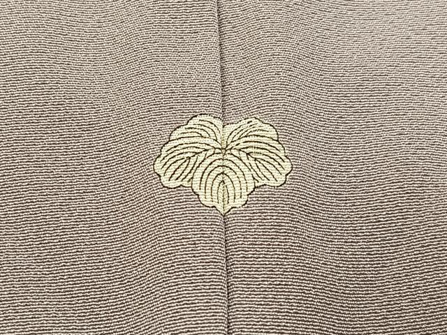 平和屋着物■上質な色無地　霞色　正絹　逸品　BAAX6647hj