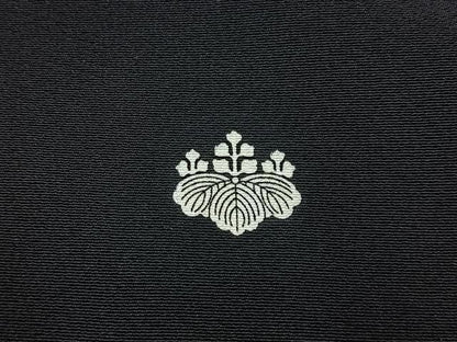 平和屋着物■豪華黒留袖　作家物　鳳凰扇面花文　暈し染め　金彩　ロング丈　正絹　逸品　BAAX6661hj
