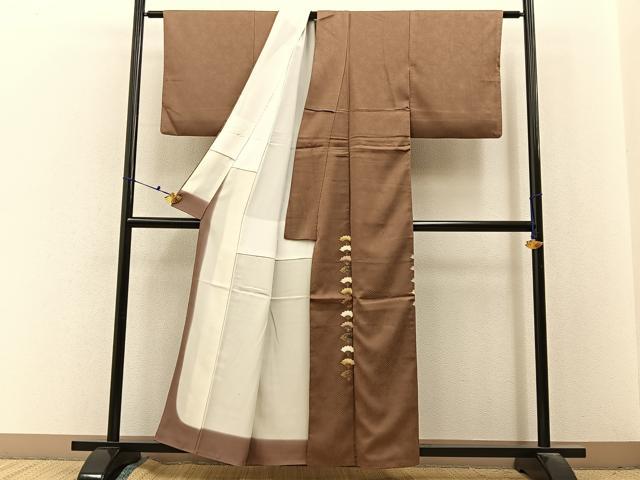 平和屋着物■豪華色留袖　扇面尽くし　金彩　正絹　逸品　BAAX6676hj