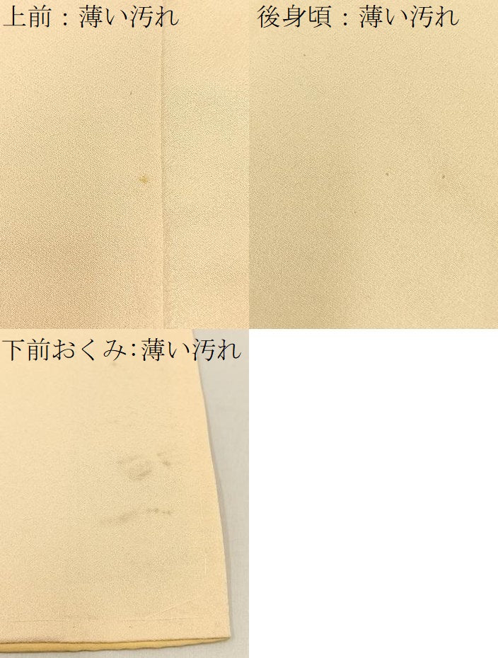 平和屋着物■訪問着　草葉文　正絹　逸品　未使用　BAAX6677hj