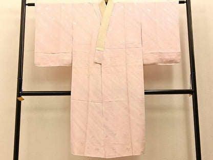 平和屋着物■長襦袢　袷　宝尽くし地紋　暈し染め　やまと誂製　正絹　逸品　BAAX6702hj