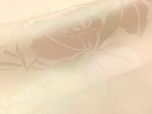 平和屋着物■振袖用長襦袢　袷　草花地紋　暈し染め　正絹　逸品　BAAX6704hj