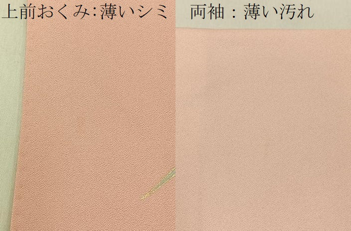 平和屋着物■訪問着　鼓花文　暈し染め　金彩　正絹　逸品　BAAX6716hj