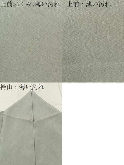 平和屋着物■上質な色無地　素色　正絹　逸品　BAAX6758hj