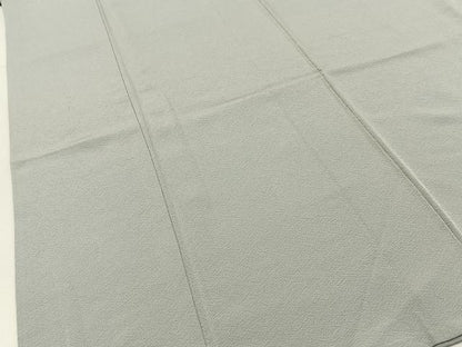 平和屋着物■上質な色無地　素色　正絹　逸品　BAAX6758hj