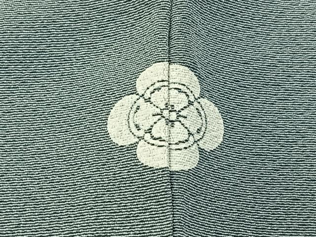平和屋着物■上質な色無地　利休鼠色　正絹　逸品　BAAX6776hj
