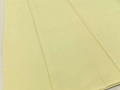 平和屋着物■上質な色無地　砥粉色　正絹　逸品　BAAX6781hj