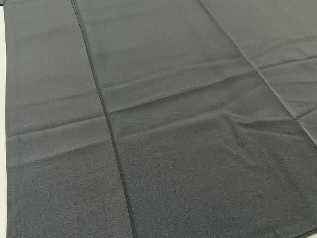平和屋着物■上質な色無地　紫鼠色　正絹　逸品　BAAX6788hj