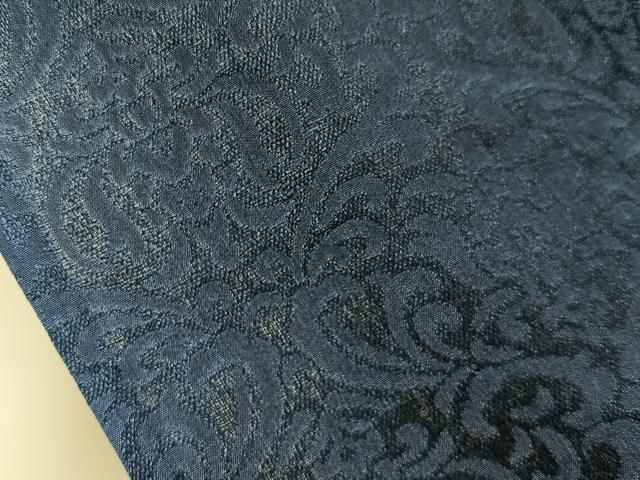 平和屋着物＊夏物　小紋　紗　宝相華　暈し染め　正絹　逸品　未使用　BAAX6819hj