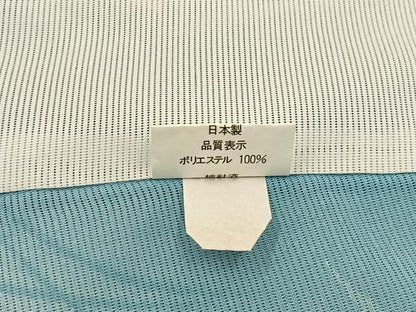 平和屋着物＊夏物　小紋　絽　杜若　暈し染め　洗える着物　BAAX6829hj
