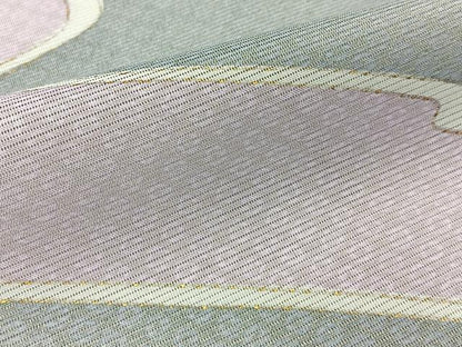 平和屋着物＊夏物　訪問着　絽　鹿の子霞文　金彩　洗える着物　BAAX6834hj