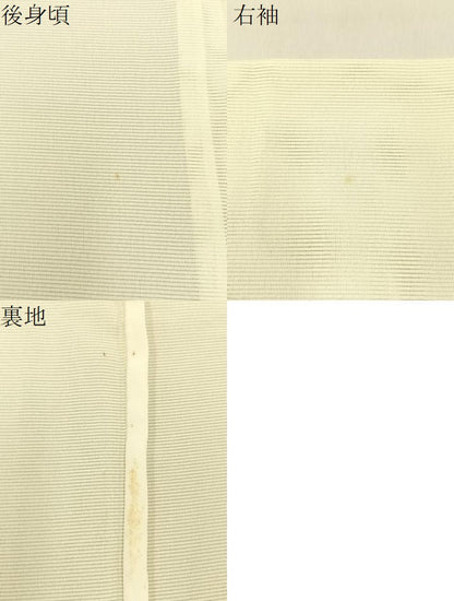 平和屋着物＊夏物　訪問着　絽　紫陽花　暈し染め　洗える着物　BAAX6843hj