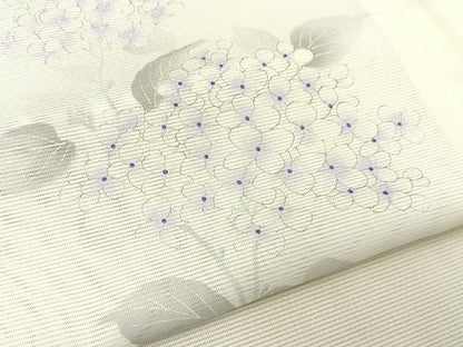 平和屋着物＊夏物　訪問着　絽　紫陽花　暈し染め　洗える着物　BAAX6843hj