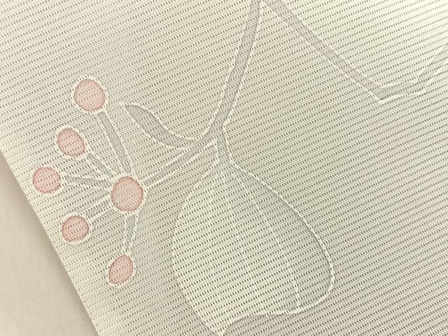 平和屋着物＊夏物　訪問着　絽　枝葉文　暈し染め　洗える着物　BAAX6905hj