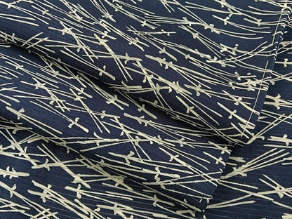 平和屋着物＊夏物　小紋　絽　こぼれ松葉　正絹　逸品　未使用　BAAX6916hj