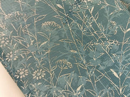 平和屋着物＊夏物　訪問着　絽　刺繍　秋草文　暈し染め　正絹　逸品　BAAX6925hj