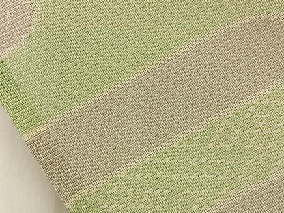 平和屋着物＊夏物　小紋　絽　エ霞有職文　ロング丈　正絹　逸品　BAAX6926hj