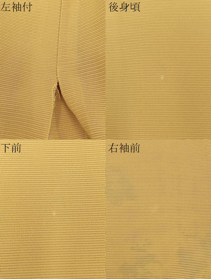 平和屋着物＊夏物　訪問着　絽　手描き　人物文　正絹　逸品　BAAX6930hj