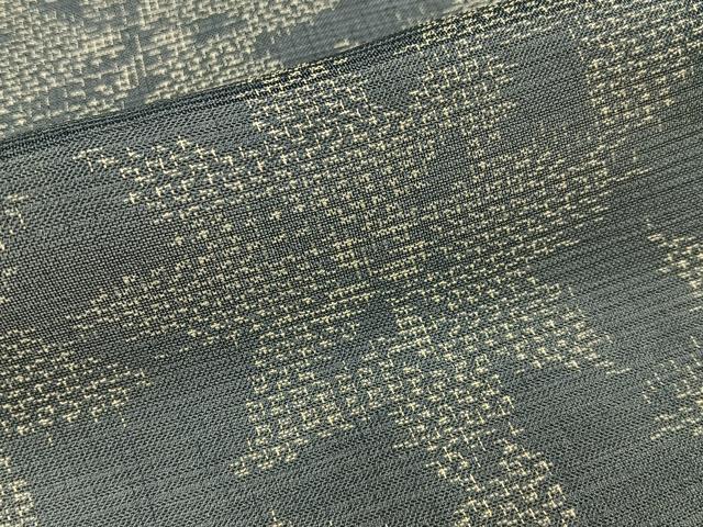 平和屋着物＊夏物　紗紬　花尽し　正絹　逸品　BAAX6938hj