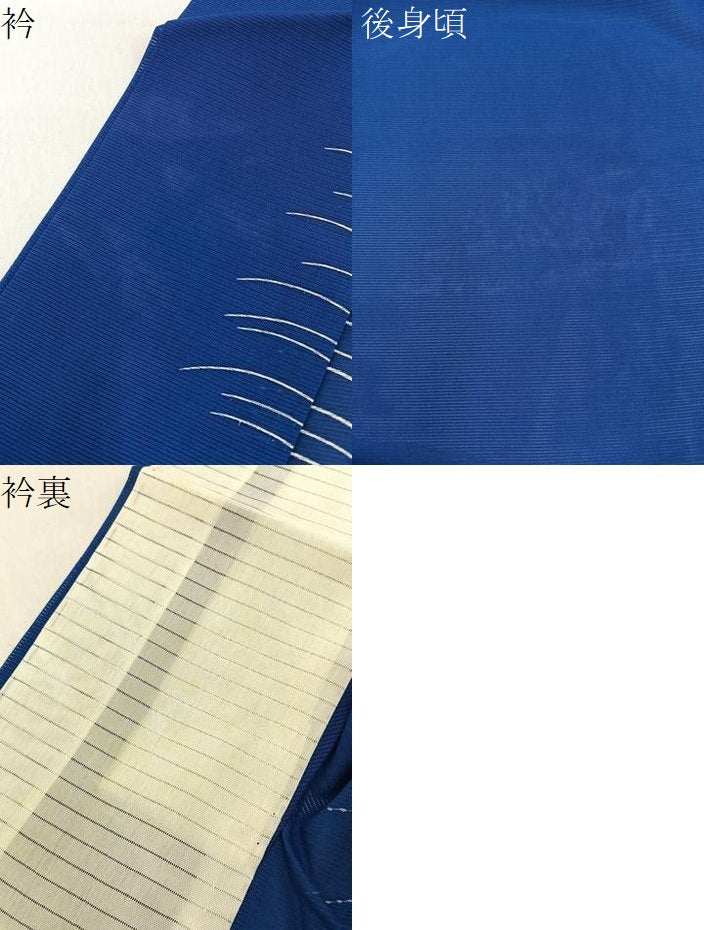 平和屋着物＊夏物　訪問着　絽　草花文　正絹　逸品　BAAX6942hj