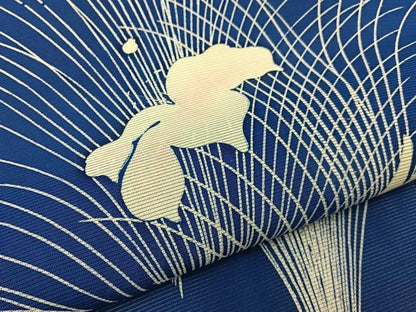 平和屋着物＊夏物　訪問着　絽　草花文　正絹　逸品　BAAX6942hj