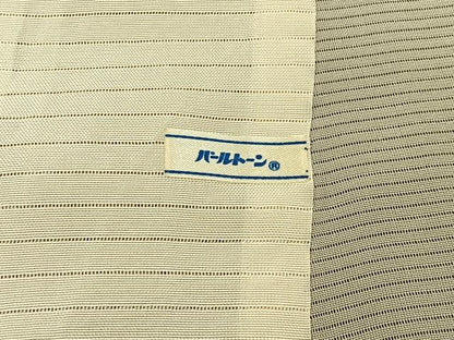 平和屋着物▽訪問着　無双　紗袷　紗×絽　童子遊び　正絹　逸品　BAAX6945hj