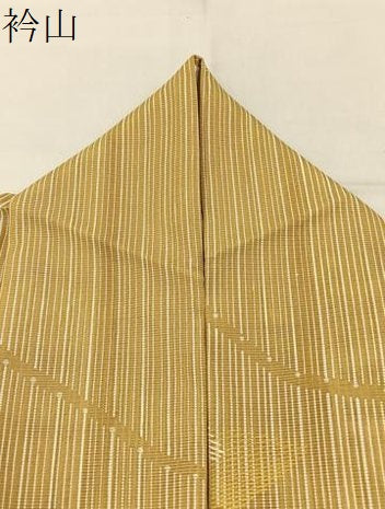 平和屋着物＊夏物　小紋　絽　舞葉文　洗える着物　BAAX6973hj
