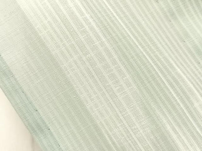 平和屋着物＊夏物　小紋　紗　桔梗丸文　洗える着物　BAAX6981hj