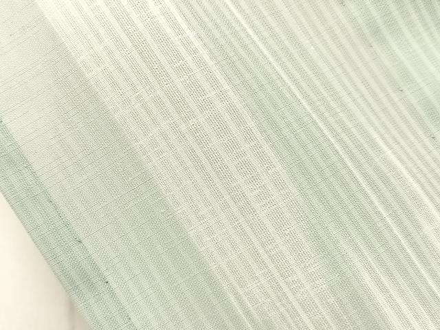 平和屋着物＊夏物　小紋　紗　桔梗丸文　洗える着物　BAAX6981hj