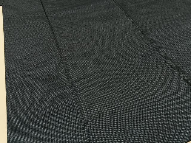 平和屋着物●男性　本場大島紬　アンサンブル　長襦袢(袷)セット　100亀甲　総詰め　羽裏：富士　正絹　逸品　BAAX6996hj