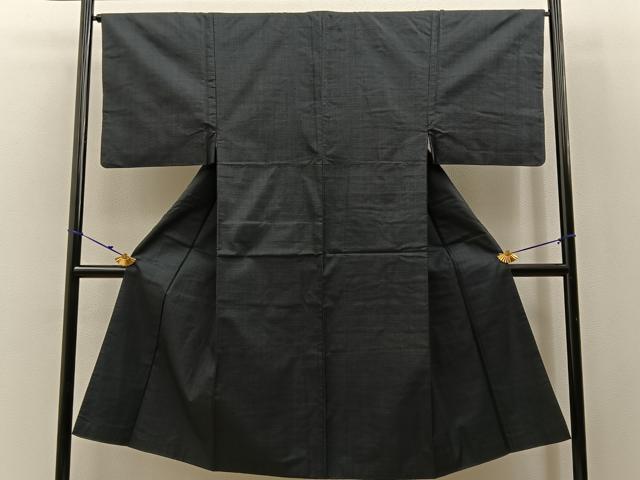 平和屋着物■男性　本場大島紬　亀甲文様　正絹　逸品　BAAX7000hj