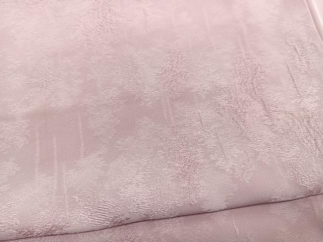 平和屋着物■上質な色無地　樹林地紋　虹色　正絹　逸品　BAAX7002hv