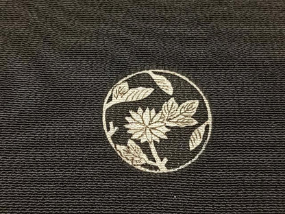 平和屋着物■豪華黒留袖　駒刺繍　エ霞風景文　正絹　逸品　未使用　BAAX7005hv