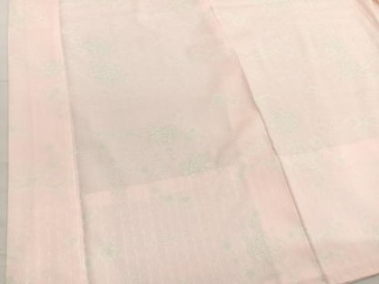 平和屋着物■長襦袢　無双仕立て　松竹梅牡丹文　洗える着物　BAAX7019hv