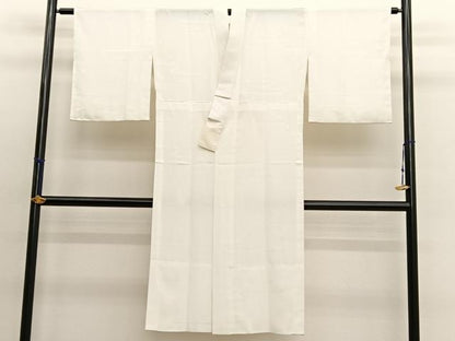 平和屋着物■長襦袢　無双仕立て　エ霞地紋　正絹　逸品　BAAX7030hv