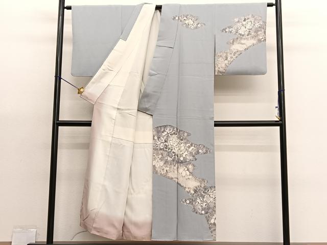 平和屋着物■訪問着　辻が花　絞り　正絹　逸品　BAAX7031hv