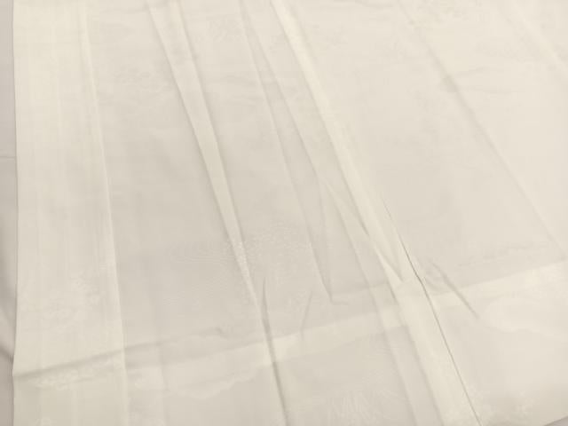 平和屋着物■長襦袢　無双仕立て　流水花地紋　洗える着物　BAAX7038hv