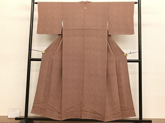 平和屋着物■江戸小紋　鮫小紋柄　正絹　逸品　BAAX7051hv