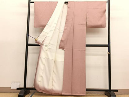 平和屋着物■江戸小紋　作家物　紗綾形地紋　極鮫小紋　正絹　逸品　BAAX7055hv