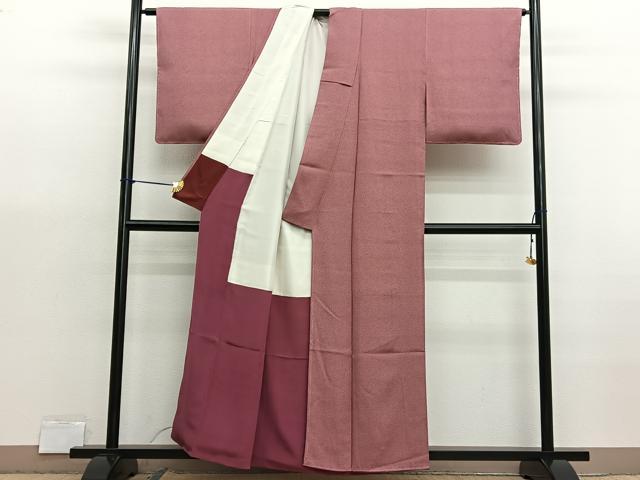 平和屋着物■江戸小紋　家内安全　正絹　逸品　BAAX7059hv