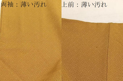 平和屋着物■江戸小紋　紗綾形文　正絹　逸品　BAAX7065hv