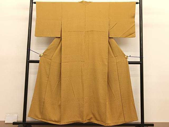 平和屋着物■江戸小紋　紗綾形文　正絹　逸品　BAAX7065hv