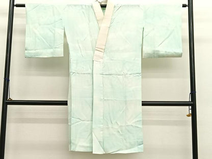 平和屋着物■長襦袢　無双仕立て　菊地紋　暈し染め　正絹　逸品　BAAX7073hv
