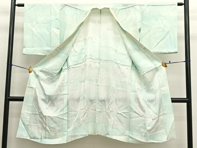 平和屋着物■長襦袢　無双仕立て　菊地紋　暈し染め　正絹　逸品　BAAX7073hv