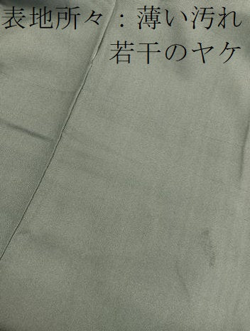 平和屋着物■無地絵羽訪問着　さざ波地紋　薄青色　正絹　逸品　BAAX7085hv