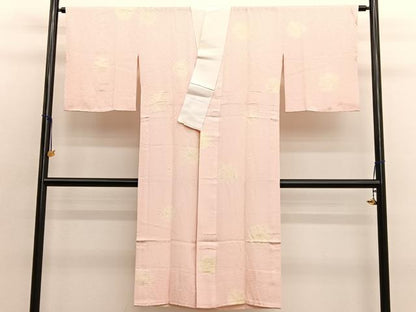 平和屋着物■長襦袢　無双仕立て　絞り　舞花文　伊勢丹扱い　正絹　逸品　BAAX7100hv