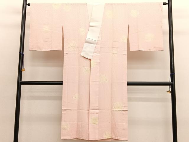 平和屋着物■長襦袢　無双仕立て　絞り　舞花文　伊勢丹扱い　正絹　逸品　BAAX7100hv