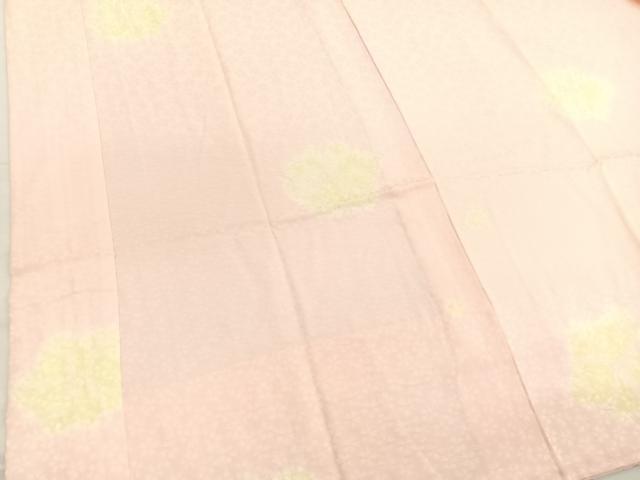 平和屋着物■長襦袢　無双仕立て　絞り　舞花文　伊勢丹扱い　正絹　逸品　BAAX7100hv